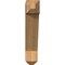 Ekena Millwork Traditional Craftsman Smooth Bracket, Western Red Cedar, 5 1/2"W x 24"D x 28"H BKT06X24X28TRA04SWR - alternate 2